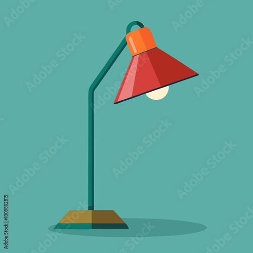 lamp light vect or illustration