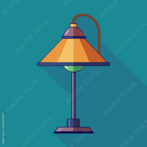 lamp light vect or illustration