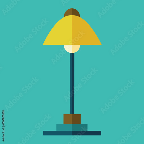 lamp light vect or illustration