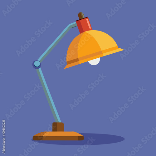 lamp light vect or illustration