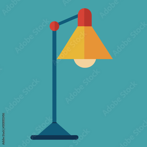 lamp light vect or illustration
