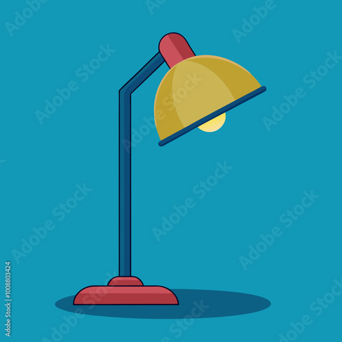 lamp light vect or illustration