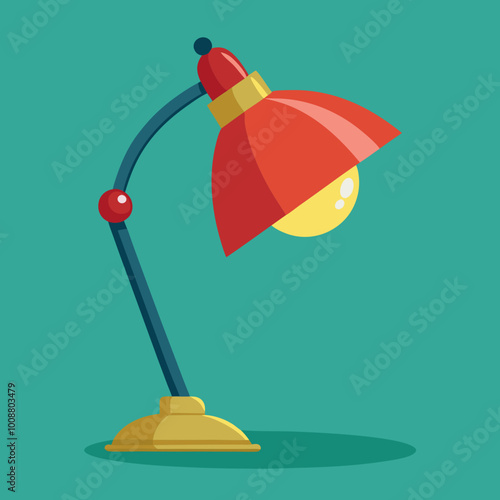 lamp light vect or illustration