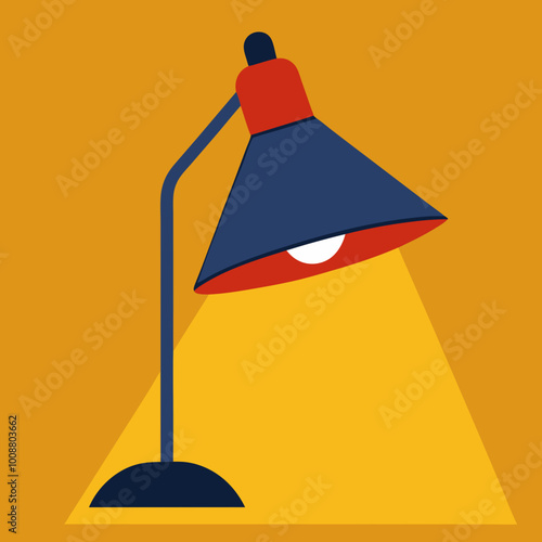 lamp light vect or illustration