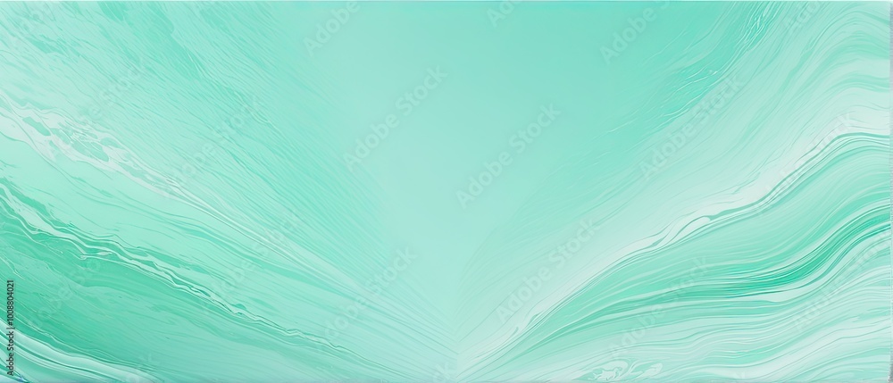 Fototapeta premium Abstract Teal and White Swirling Pattern