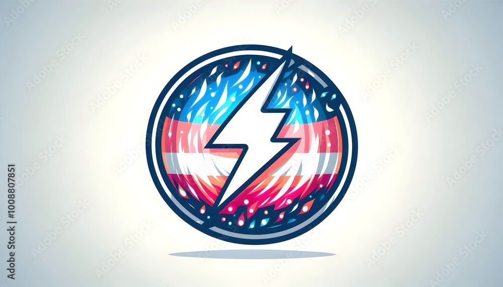 Illustration of an Epic Logo Isolated on White for Transgender Pride Flag - Inclusive Emblem Design Illustration of an Epic Logo Isolated on White for Transgender Pride Flag - Inclusive Emblem Design