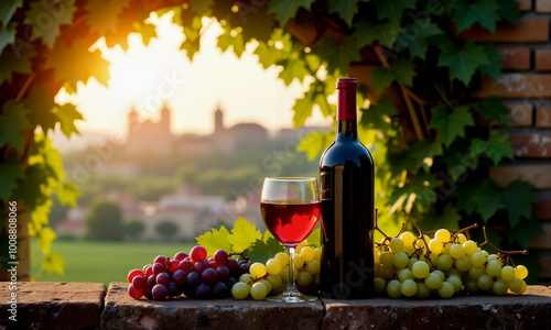 La vendemmia e il vino photo