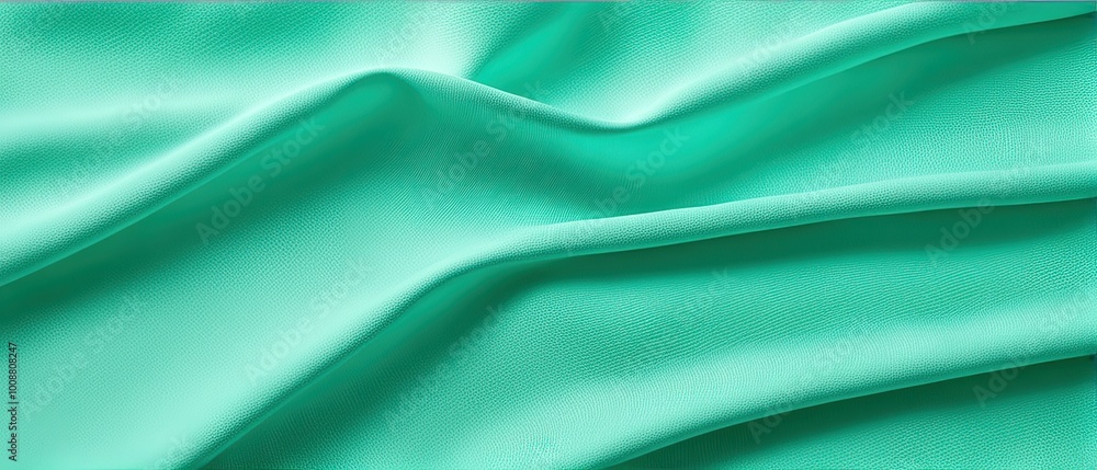 Abstract Mint Green Fabric Texture Abstract Mint Green Fabric Texture