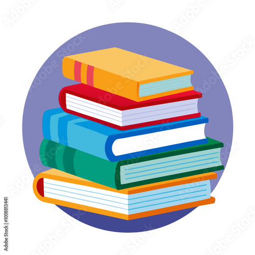 stack of books