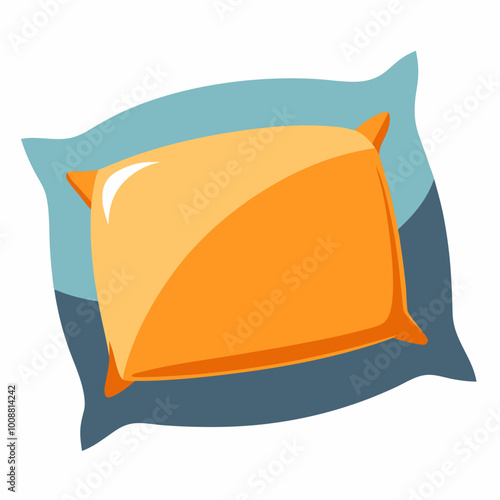 vector illustration of pillow cushion