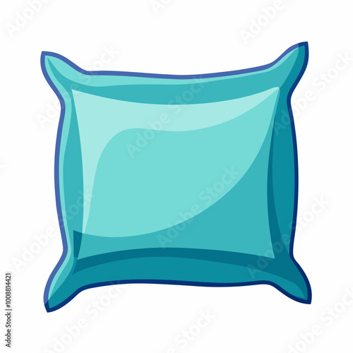 vector illustration of pillow cushion