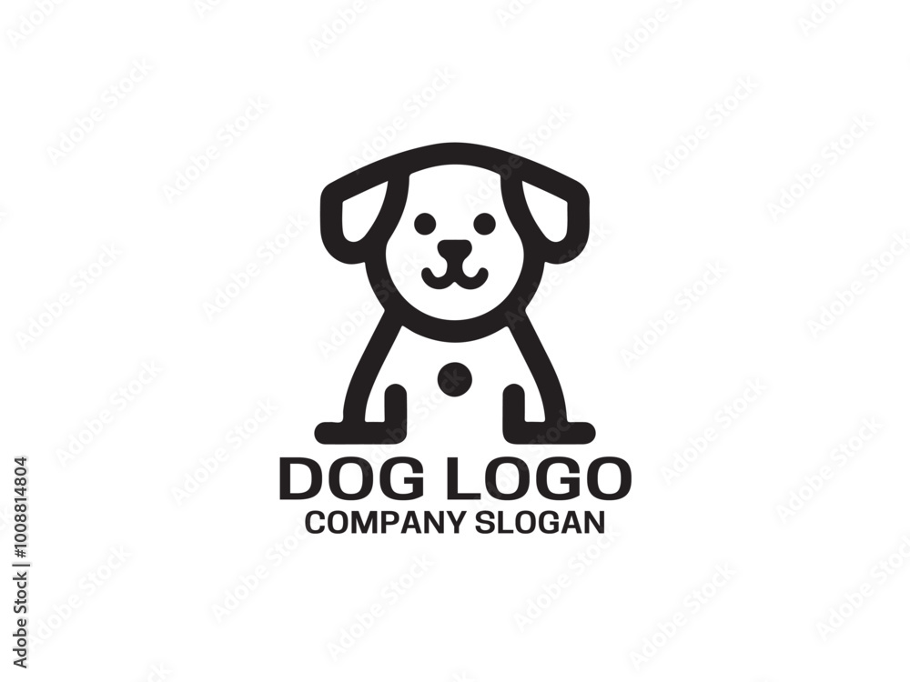 dog logo design vector dog logo design vector