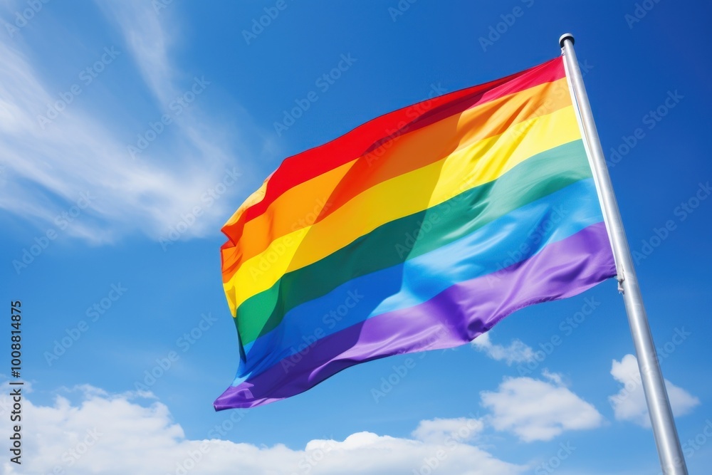 Rainbow flag rainbow symbol cloud. Rainbow flag rainbow symbol cloud.