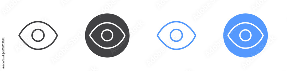 View icon Thin outline art symbol View icon Thin outline art symbol
