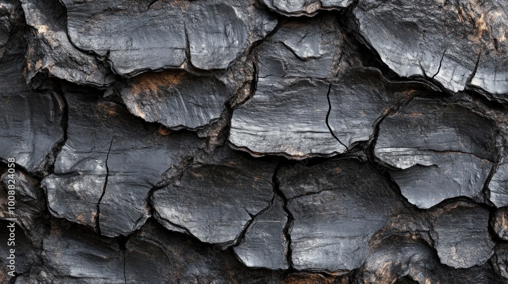 Dark and Textured Bark of a Tree Dark and Textured Bark of a Tree