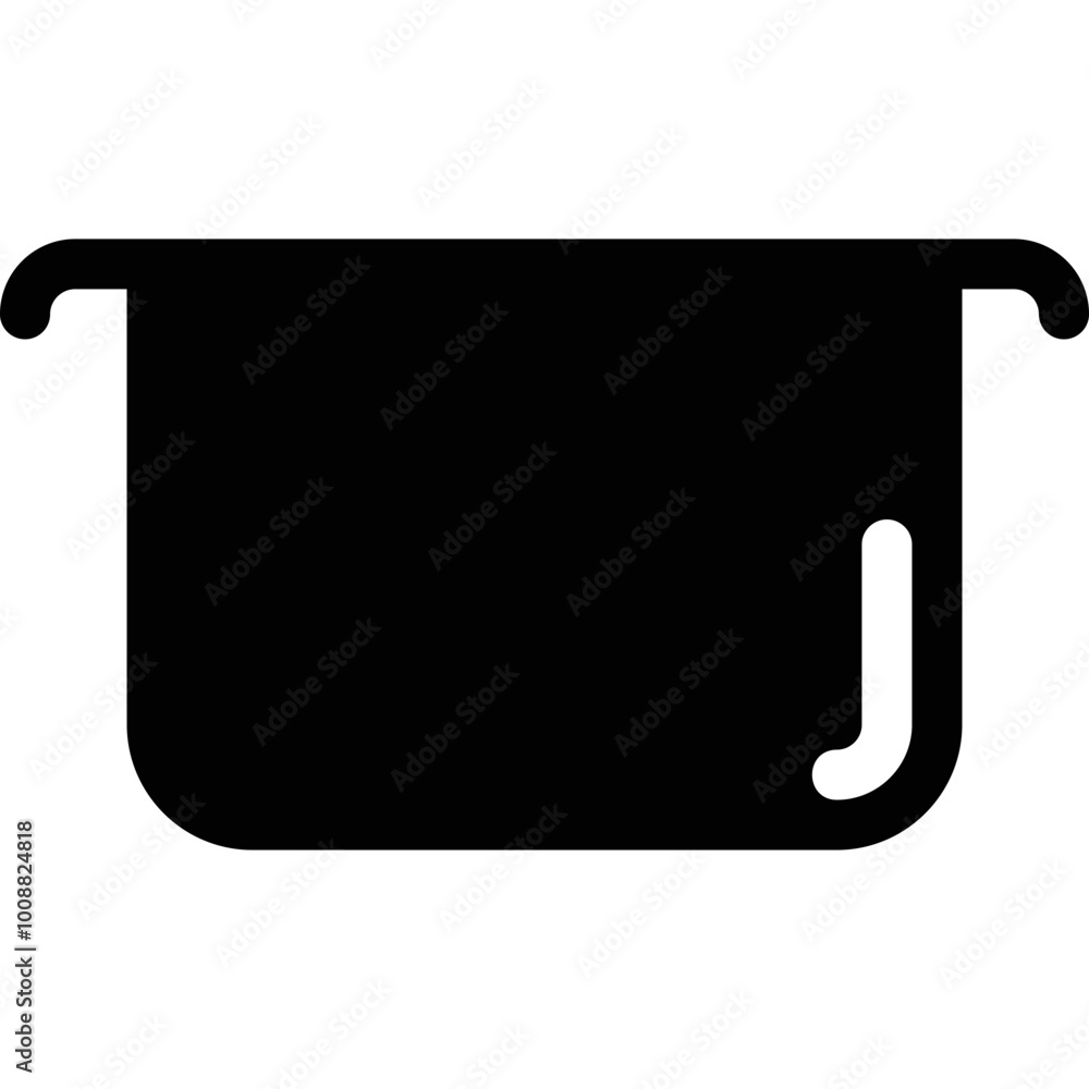 Simple vector icon saucepan Simple vector icon saucepan