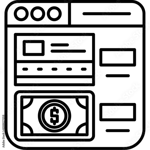 Online payment Icon
