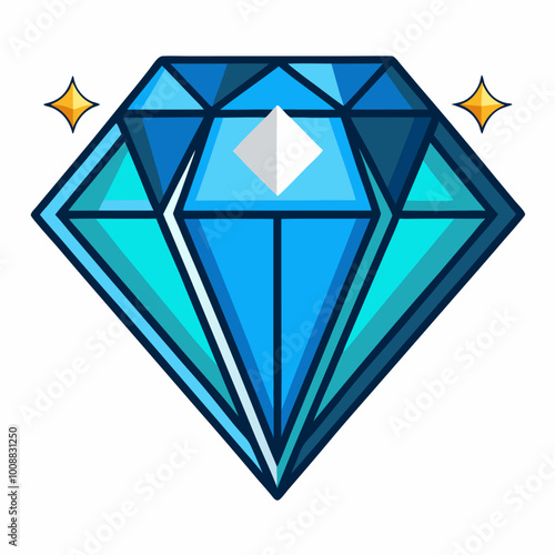 Abstract diamond icons. Vector logo