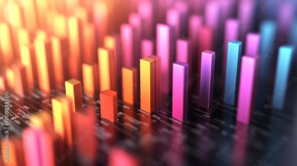 Colorful Data Visualization Chart Background Colorful Data Visualization Chart Background