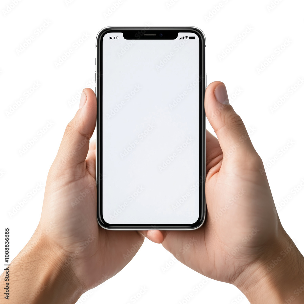 hand holding smartphone hand holding smartphone