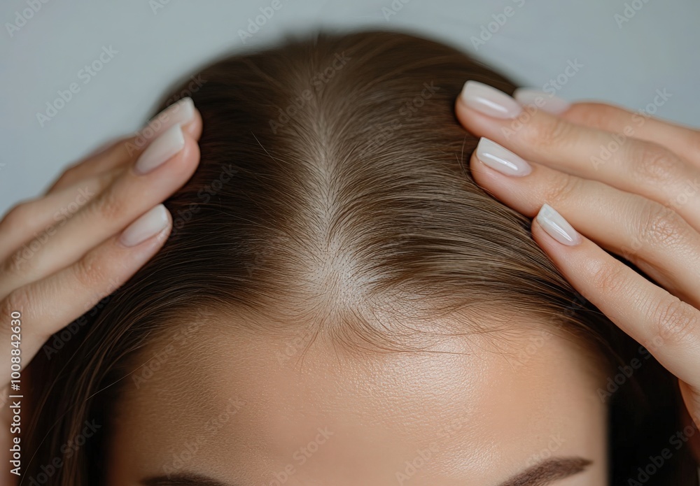 Fototapeta premium Champion female athlete displaying confidence and determination during a close-up moment