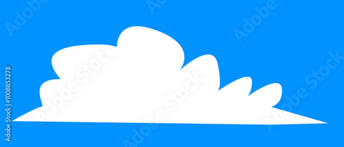 set of clouds element  for illustration decoration white sky with other variant