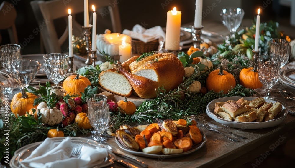 Cozy Thanksgiving Feast: A Cornucopia of Autumn Delights Cozy Thanksgiving Feast: A Cornucopia of Autumn Delights