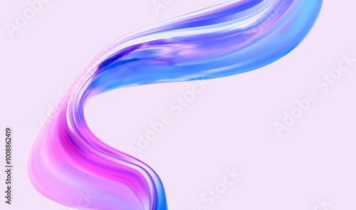 Abstract background with purple and pink wave. Vector illustration