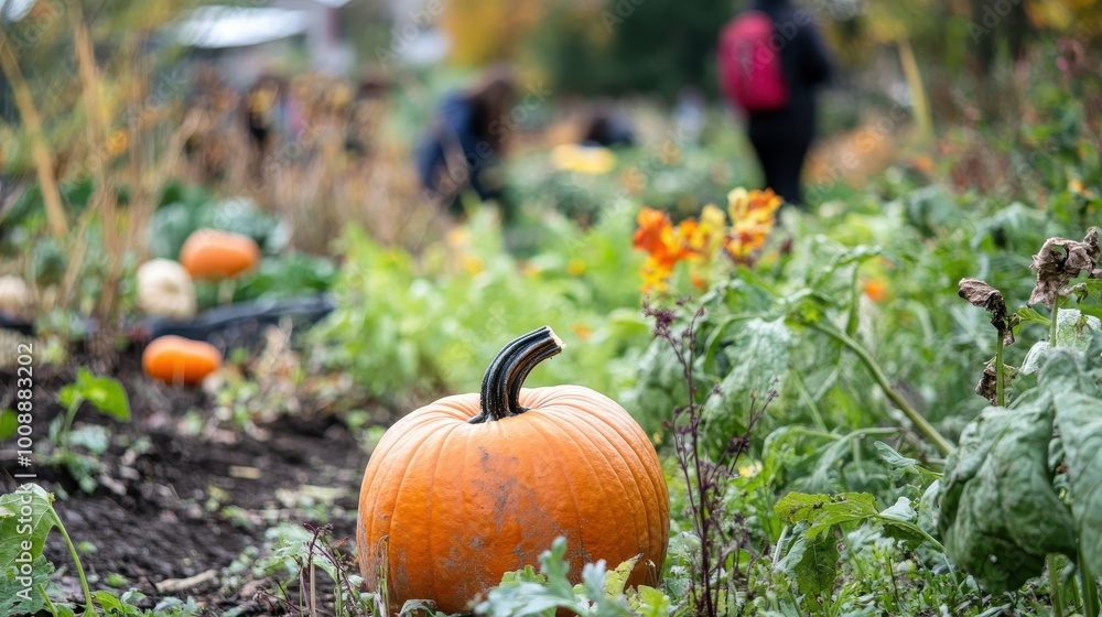 Autumn Harvest: A Vibrant Garden Bursting with Color and Life Autumn Harvest: A Vibrant Garden Bursting with Color and Life