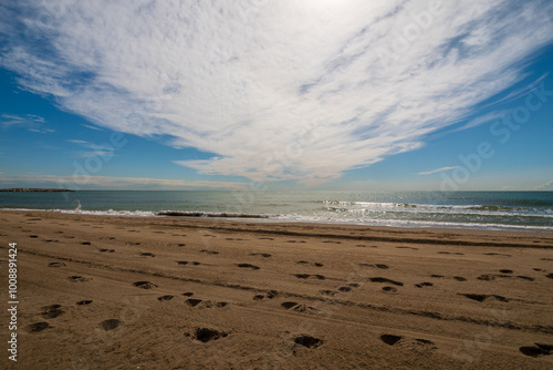 Foto Strand von Cavallino am Adriatischen Meer, Region Venezien, Italien
