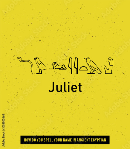 your name is in ancient Egyptian