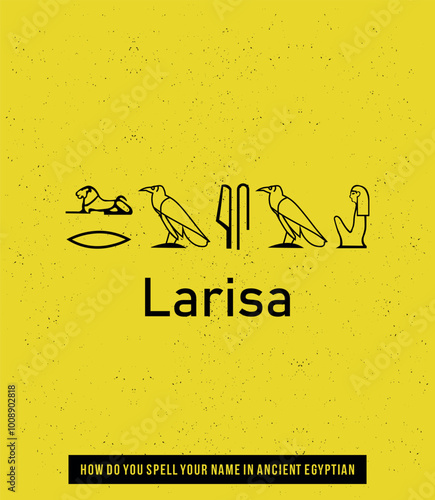 your name is in ancient Egyptian
