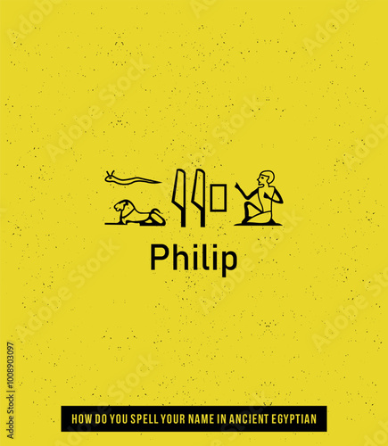 your name is in ancient Egyptian