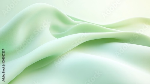 Pale green background with a smooth, clean surface, perfect for a calm and serene design