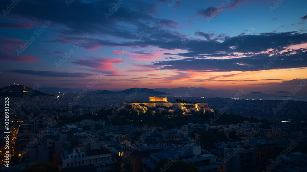 Fototapeta premium Ethane sunrise