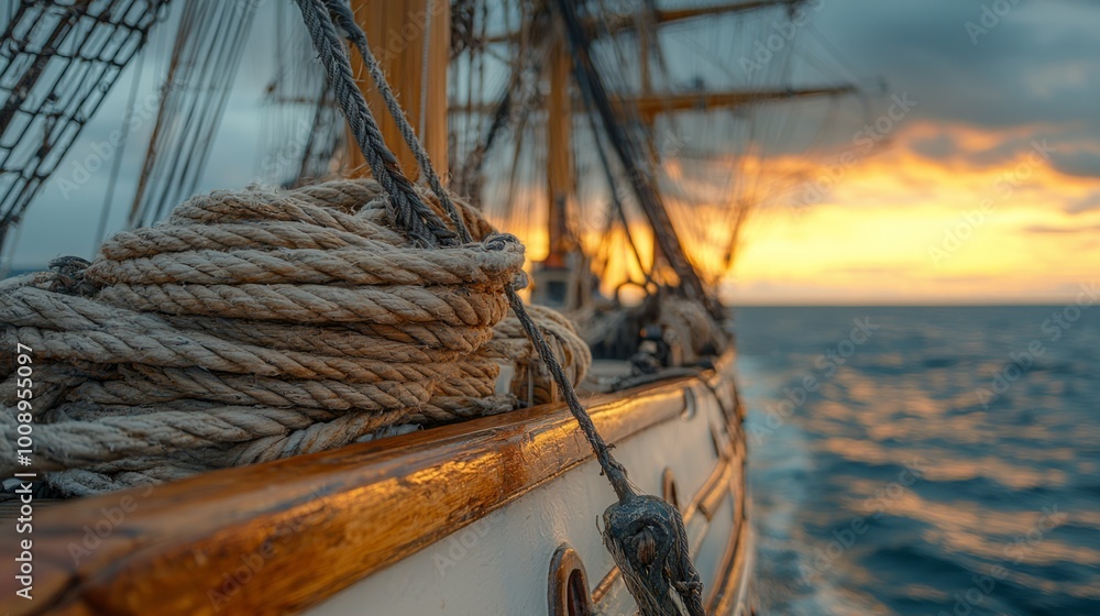 Obraz premium Luxury yacht detail