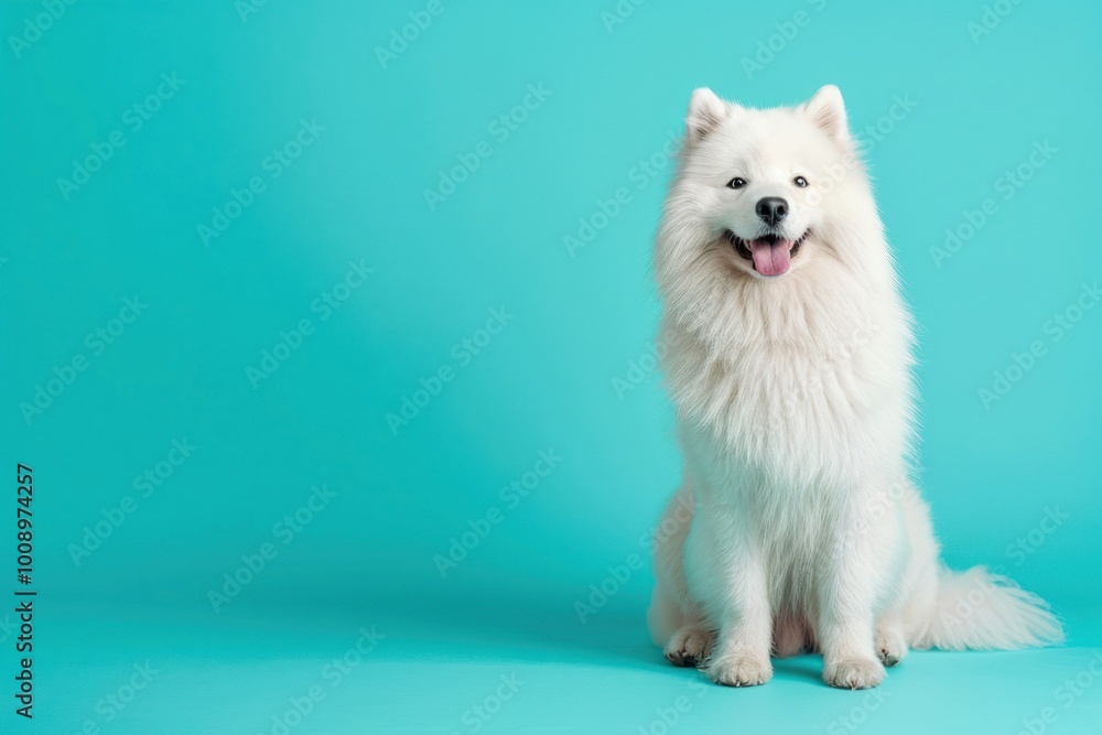 Samoyed dog mammal animal pet. Samoyed dog mammal animal pet.