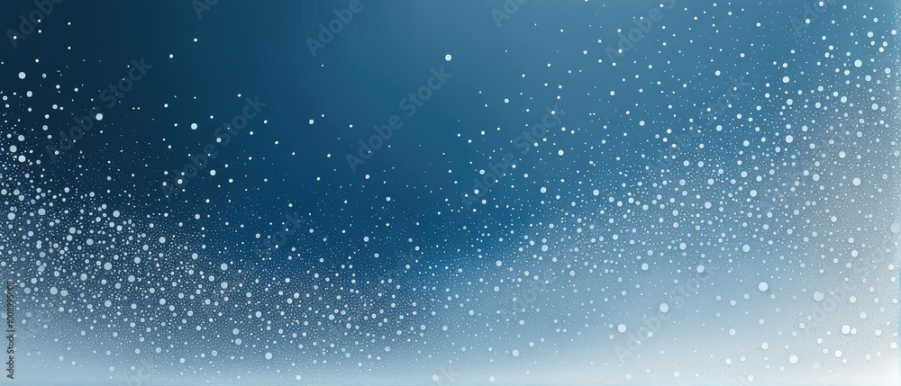 Obraz premium Abstract Blue Sky with White Dots