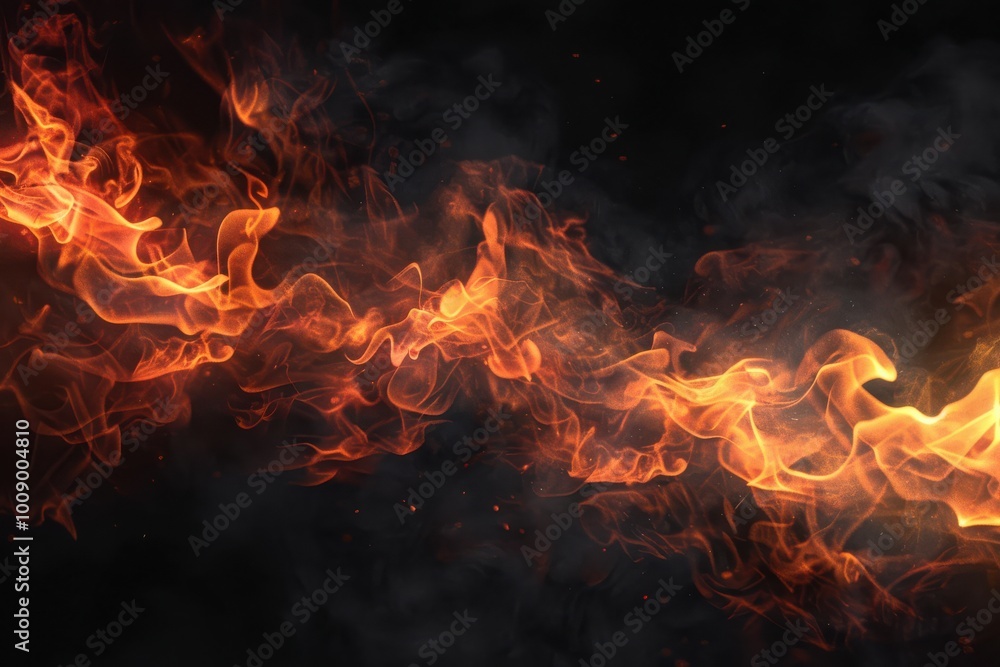 Flame on Transparent Background for Fire Effects and Designs Flame on Transparent Background for Fire Effects and Designs