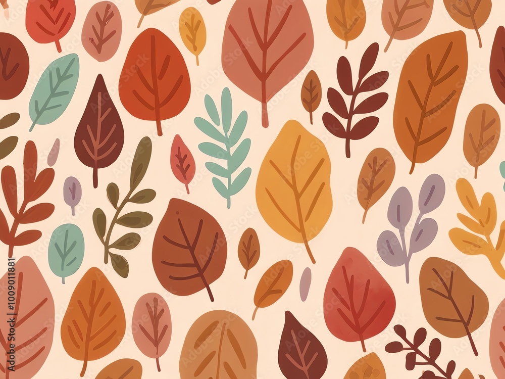 Autumn Leaves Pattern Autumn Leaves Pattern