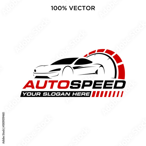 auto speed automotive logo vector photo