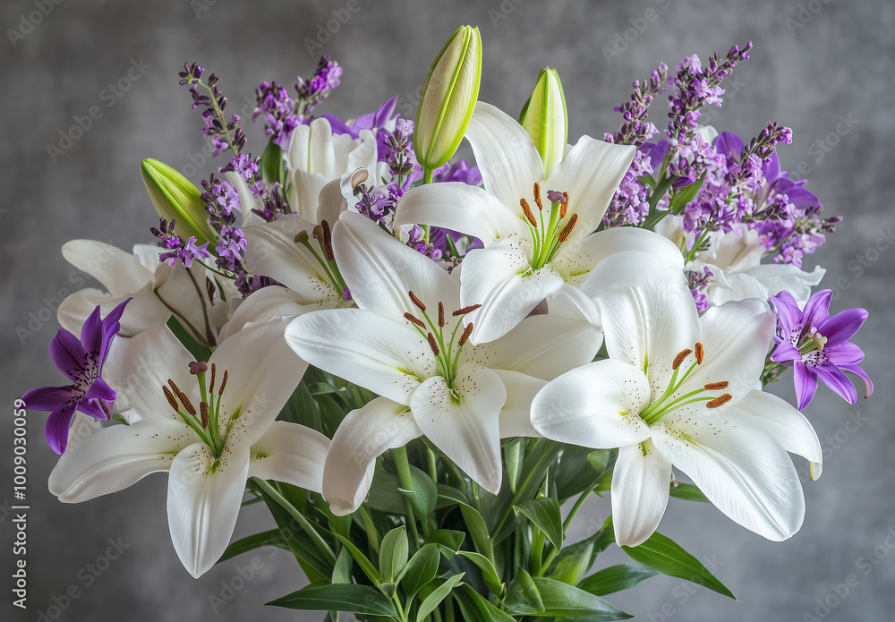 Obraz premium 百合の花