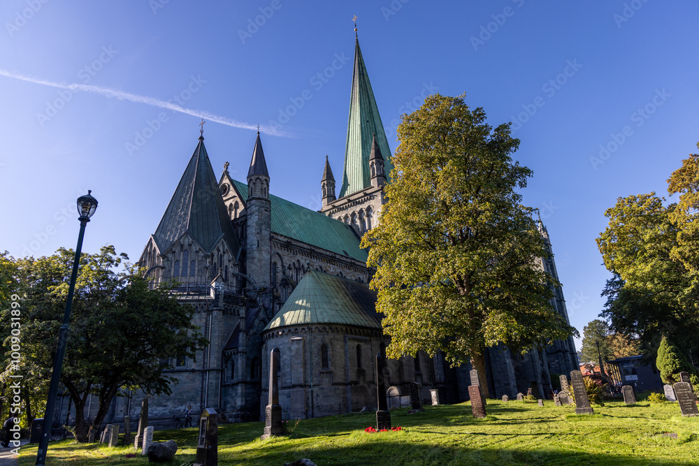 Die Kathedrale von Trondheim Die Kathedrale von Trondheim