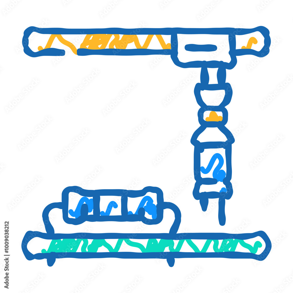 electronic assembly electronics doodle icon sketch vector. electronic assembly electronics sign. isolated symbol illustration electronic assembly electronics doodle icon sketch vector. electronic assembly electronics sign. isolated symbol illustration
