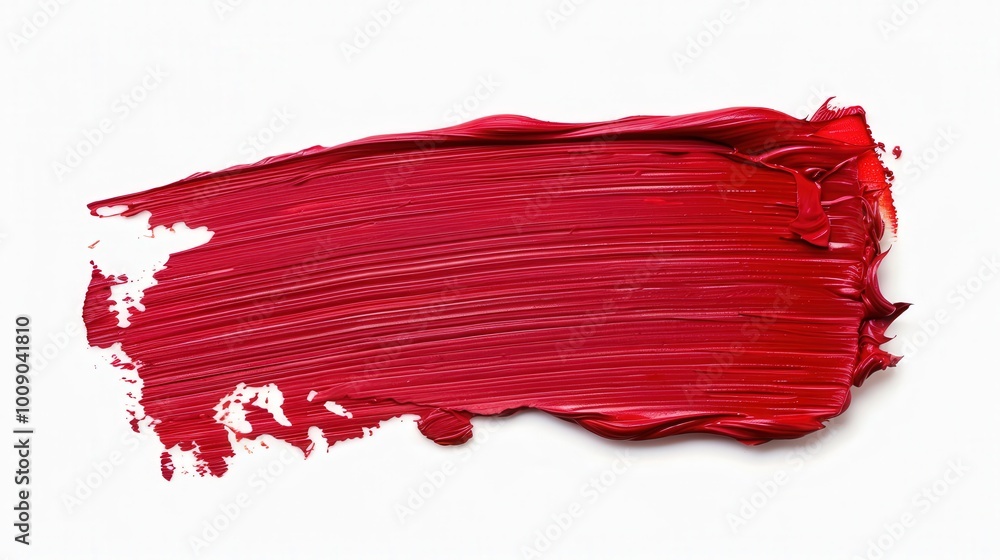 Crimson Brushstroke on White, a vivid and textured display of deep red, evoking strong emotions through its bold presence and striking contrast against a clean backdrop. Crimson Brushstroke on White, a vivid and textured display of deep red, evoking strong emotions through its bold presence and striking contrast against a clean backdrop.