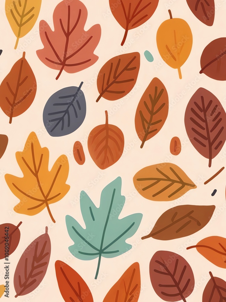 Autumn Leaves Pattern Autumn Leaves Pattern