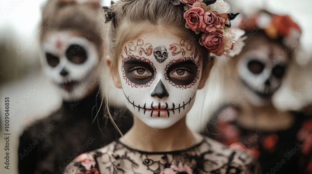 Day of the Dead - Sugar Skull Makeup and Costumes Day of the Dead - Sugar Skull Makeup and Costumes