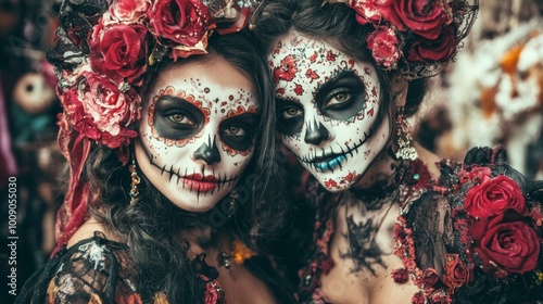 Day of the Dead - Sugar Skull Makeup and Costumes