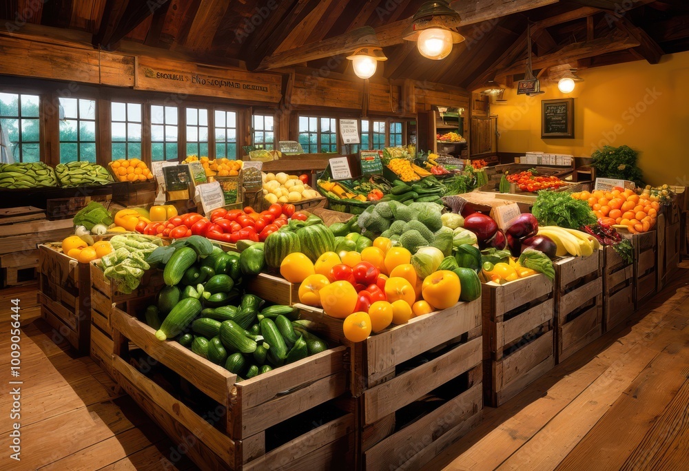 colorful lively display fresh produce local food pantry showcasing abundance fruits vegetables, community, vibrant, health, organic, freshness, selection colorful lively display fresh produce local food pantry showcasing abundance fruits vegetables, community, vibrant, health, organic, freshness, selection