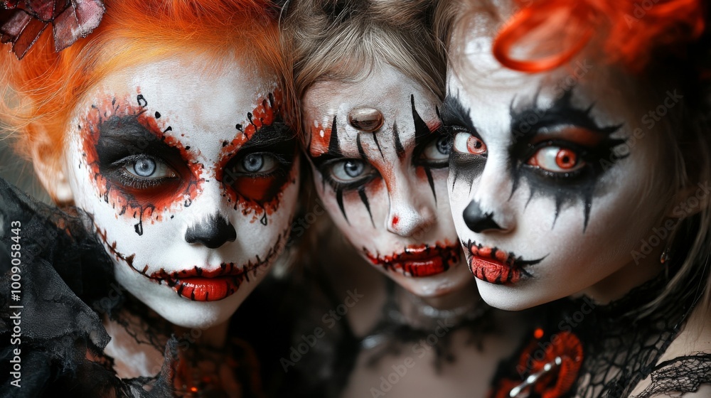 Day of the Dead - Sugar Skull Makeup and Costumes
Day of the Dead - Sugar Skull Makeup and Costumes